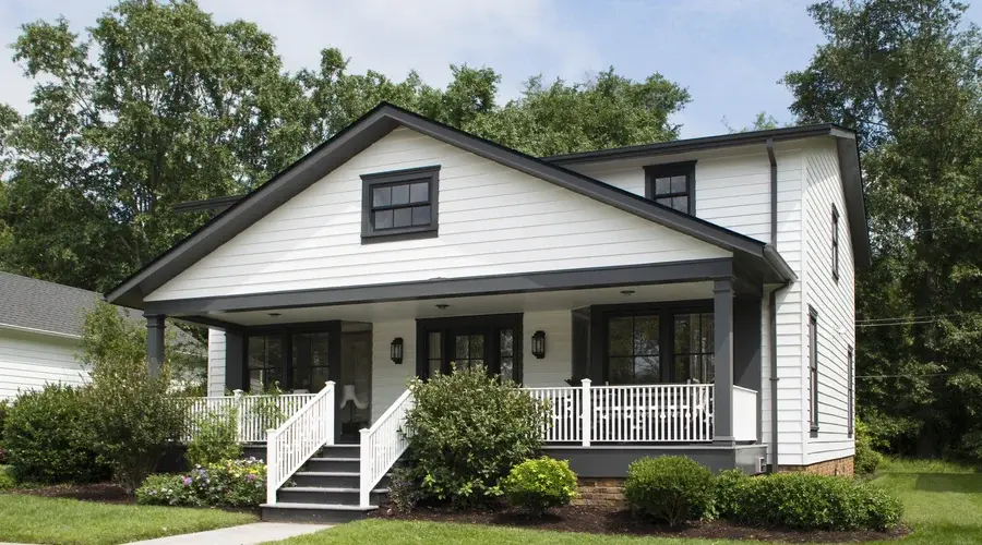 Front exterior of the property